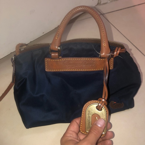 Dooney & Bourke new long/short strap navy blu mini - Picture 5 of 8